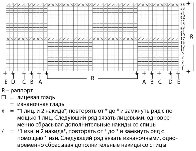 Белый джемпер в клетку