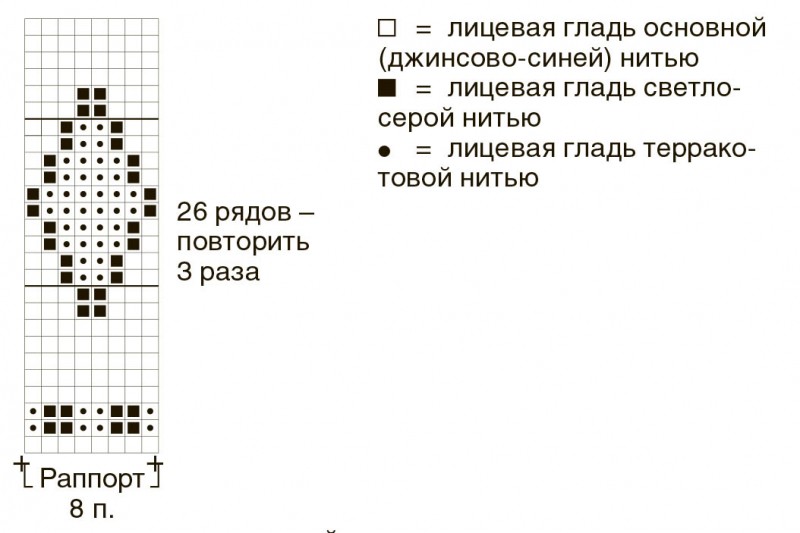 Джемпер в&nbsp;резинку с&nbsp;жаккардовыми ромбами
